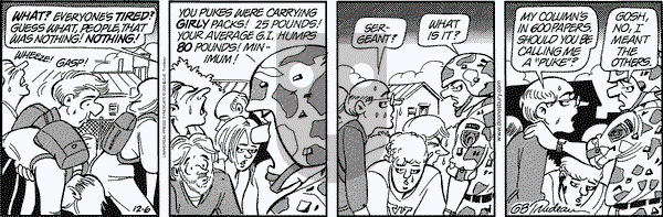 Doonesbury on Friday December 6, 2002 Comic Strip