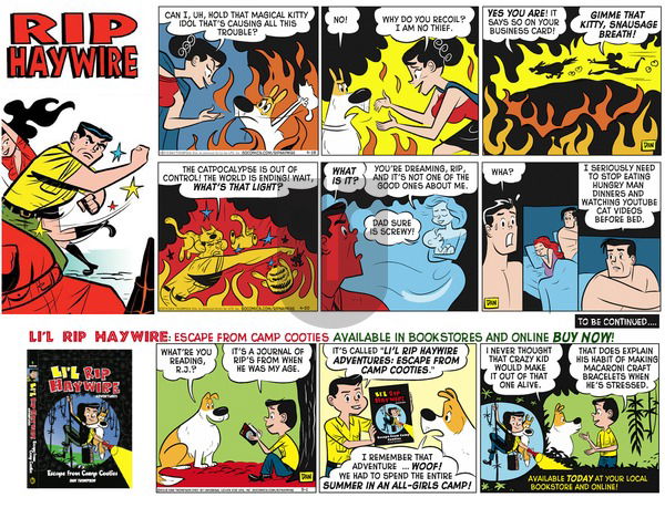 Rip Haywire on Sunday February 19, 2017 Comic Strip