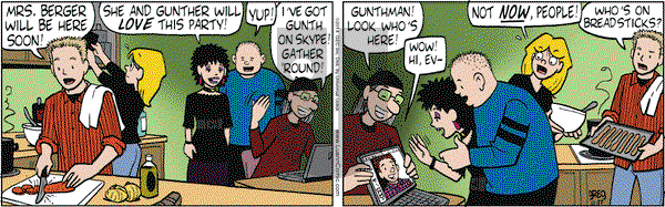 Luann on Monday November 17, 2014 Comic Strip