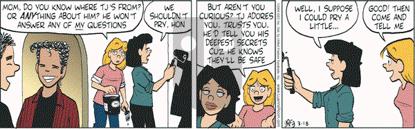 Luann on Wednesday March 18, 2009 Comic Strip