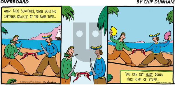 Overboard on Sunday July 20, 2003 Comic Strip