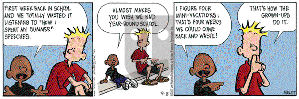 Frazz on Saturday September 8, 2007 Comic Strip