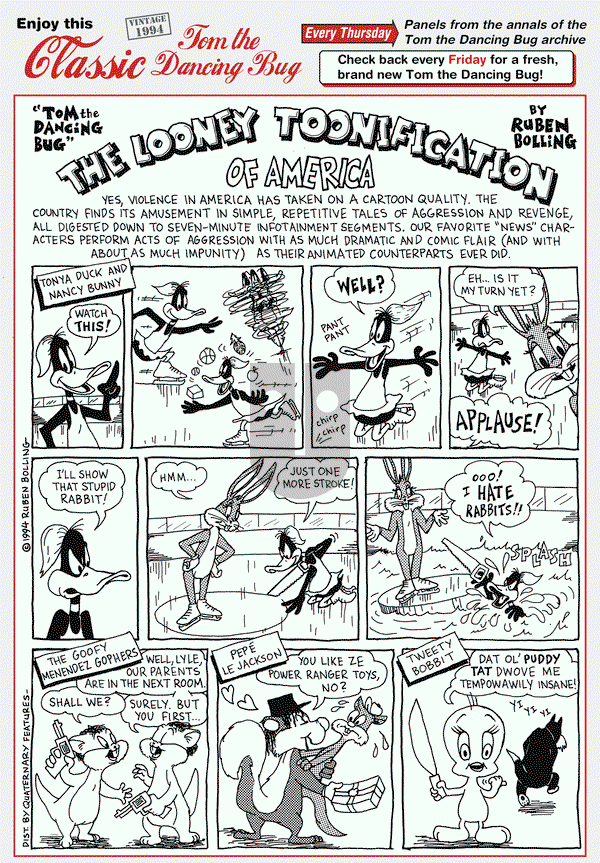 Tom the Dancing Bug on Thursday May 21, 2020 Comic Strip
