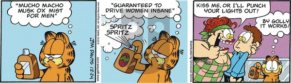 Garfield on Friday December 24, 2010 Comic Strip