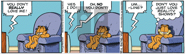 Garfield on Saturday July 30, 2005 Comic Strip