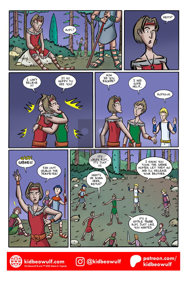 Kid Beowulf on Thursday October 9, 2025 Comic Strip