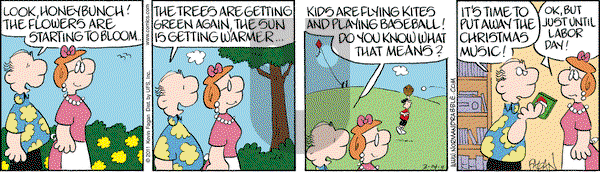 Drabble on Monday March 14, 2011 Comic Strip