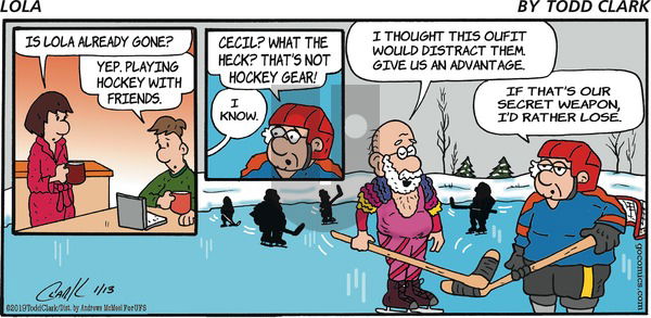 Lola on Sunday January 13, 2019 Comic Strip
