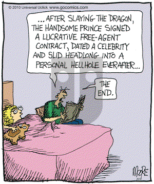 In the Bleachers on Monday October 4, 2010 Comic Strip