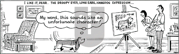 Fred Basset on Friday June 17, 2005 Comic Strip