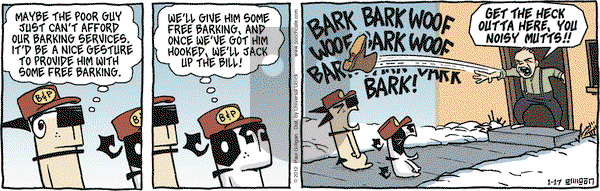 Pooch Cafe - Tuesday January 17, 2012 Comic Strip