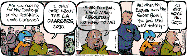 JumpStart on Thursday November 22, 2018 Comic Strip