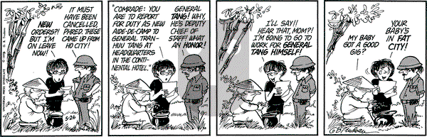 Doonesbury on Monday May 26, 1975 Comic Strip