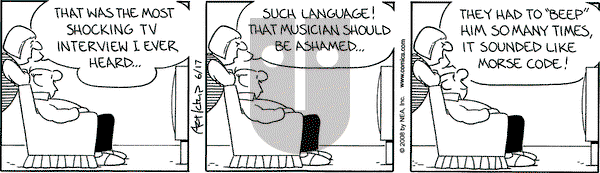 The Born Loser on Tuesday June 17, 2008 Comic Strip
