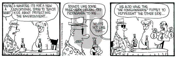 Monty on Tuesday December 5, 2006 Comic Strip