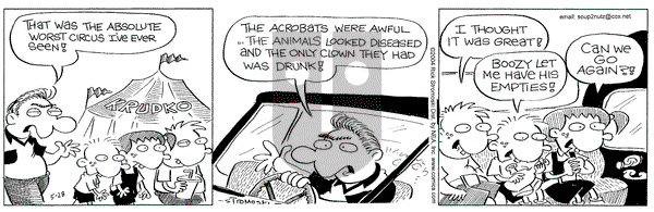 Soup to Nutz - Old on Friday May 28, 2004 Comic Strip