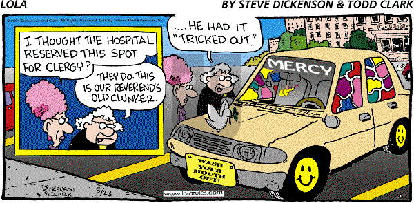 Lola on Sunday May 23, 2004 Comic Strip