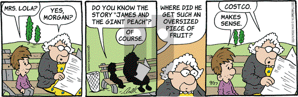 Lola on Wednesday September 27, 2017 Comic Strip