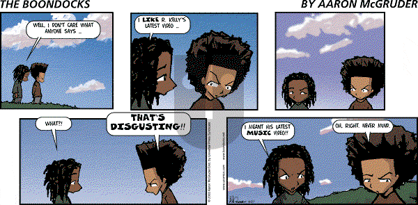 The Boondocks on Sunday November 28, 2010 Comic Strip