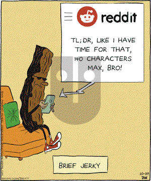 Brevity on Saturday October 27, 2018 Comic Strip