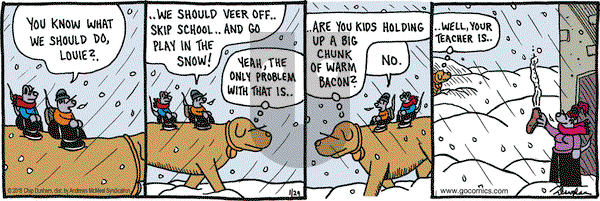 Overboard on Monday January 29, 2018 Comic Strip