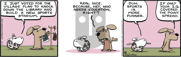 DeFlocked on Wednesday January 28, 2009 Comic Strip