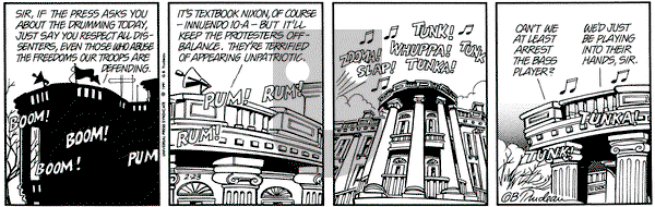 Doonesbury on Saturday February 23, 1991 Comic Strip