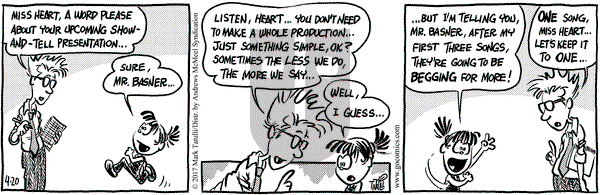 Heart of the City on Thursday April 20, 2017 Comic Strip