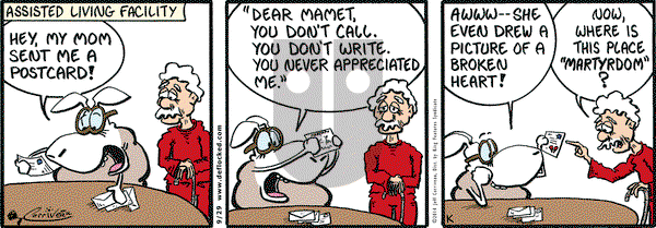 DeFlocked on Monday September 29, 2014 Comic Strip