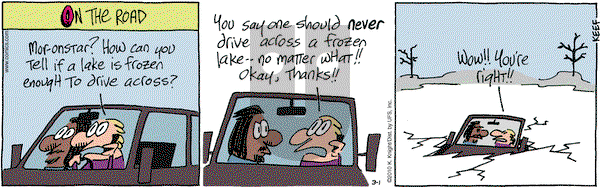 The Knight Life on Monday March 1, 2010 Comic Strip