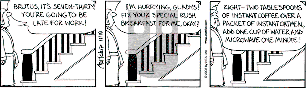 The Born Loser on Tuesday November 18, 2008 Comic Strip