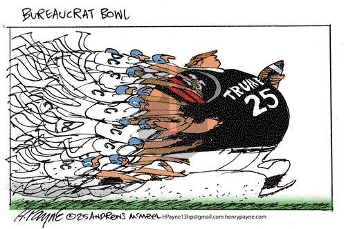 Henry Payne on Saturday January 25, 2025 Comic Strip