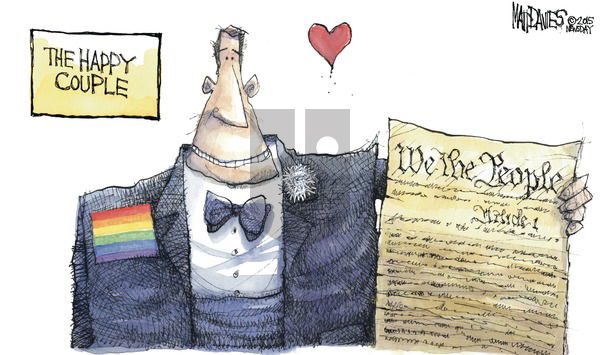 Matt Davies on Sunday June 28, 2015 Comic Strip