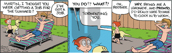 Red and Rover on Tuesday July 8, 2014 Comic Strip