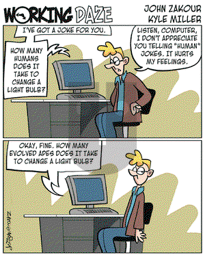 Working Daze on Wednesday November 9, 2005 Comic Strip