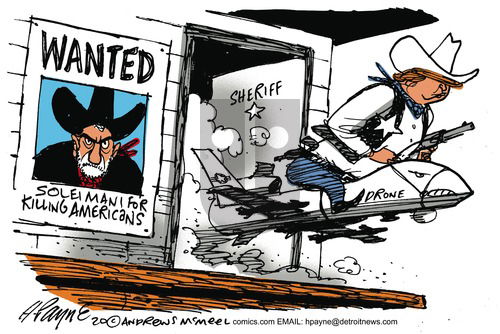 Henry Payne on Sunday January 5, 2020 Comic Strip