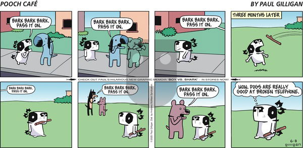 Pooch Cafe on Sunday June 8, 2025 Comic Strip