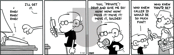 FoxTrot on Tuesday July 12, 2005 Comic Strip