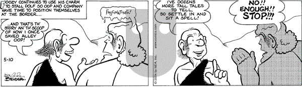 Alley Oop on Tuesday May 11, 2004 Comic Strip