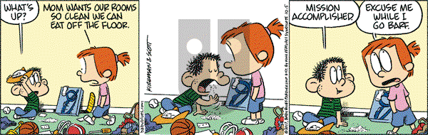 Baby Blues on Thursday October 5, 2017 Comic Strip