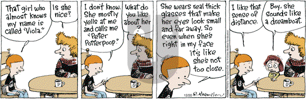 Cul de Sac on Thursday December 20, 2018 Comic Strip