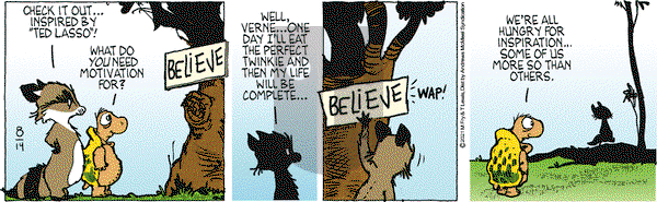 Over the Hedge on Saturday August 14, 2021 Comic Strip