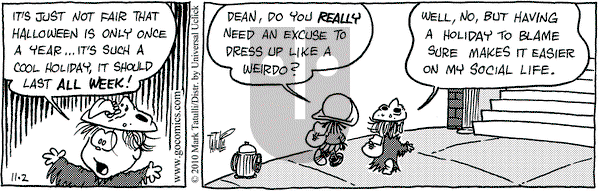 Heart of the City - Tuesday November 2, 2010 Comic Strip