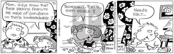 Soup to Nutz - Old on Thursday November 7, 2002 Comic Strip