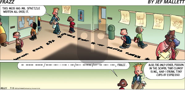 Frazz on Sunday September 18, 2016 Comic Strip