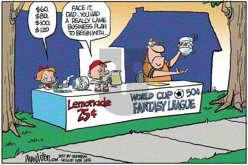 Win, Lose, Drew on Tuesday June 24, 2014 Comic Strip