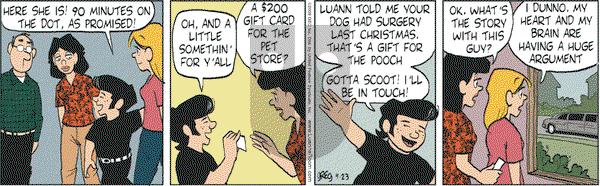 Luann on Thursday April 23, 2009 Comic Strip