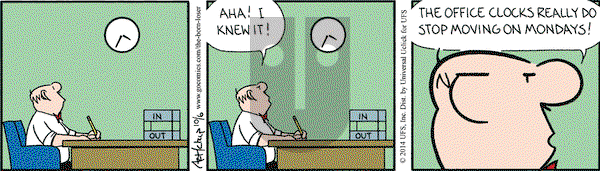 The Born Loser on Monday October 6, 2014 Comic Strip