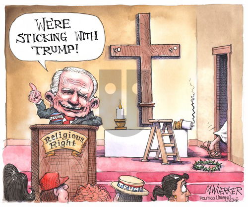 Matt Wuerker on Sunday October 16, 2016 Comic Strip