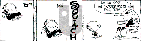 The Buckets on Tuesday December 10, 1996 Comic Strip